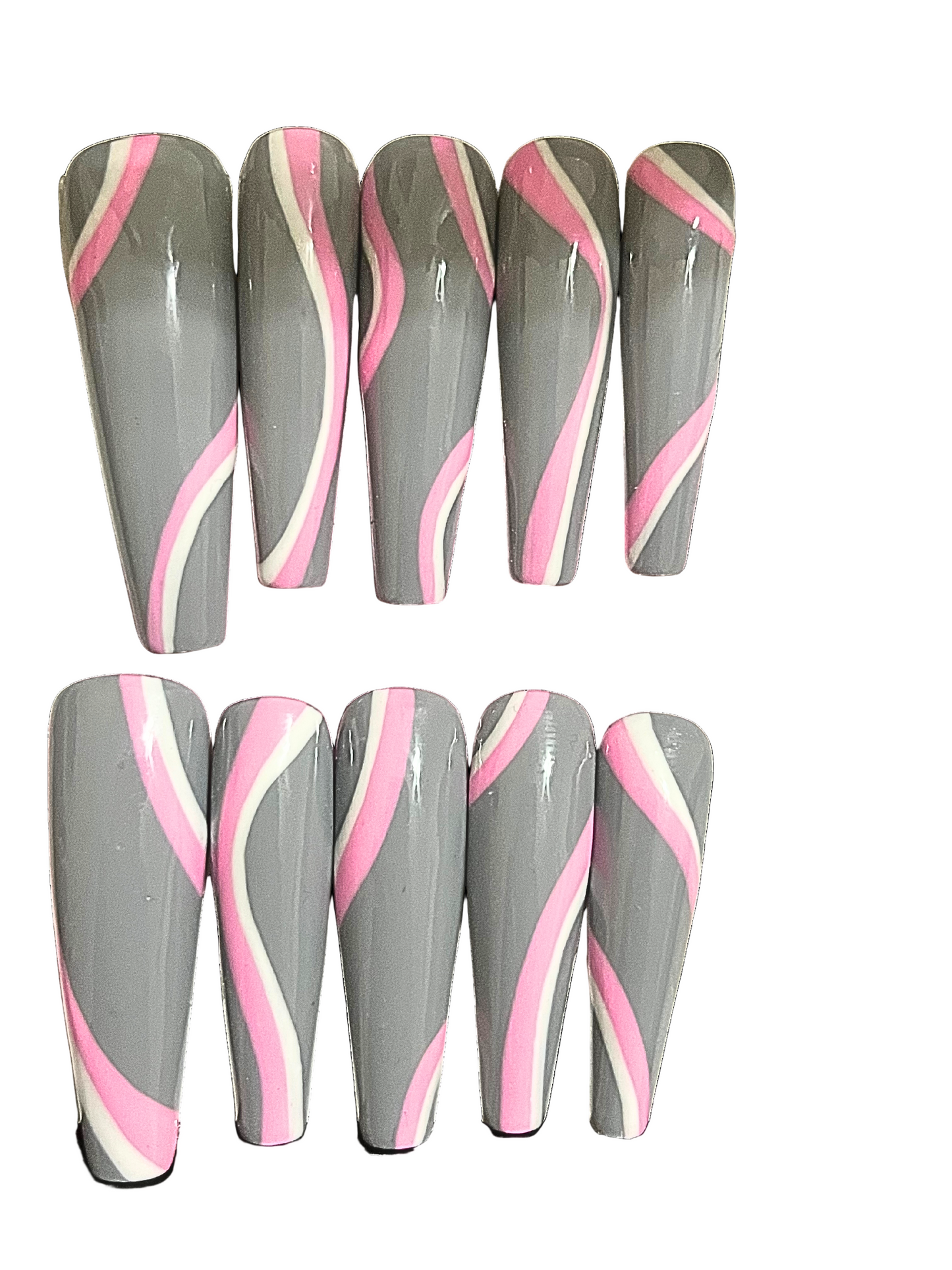 Pink and Grey(Size Medium)