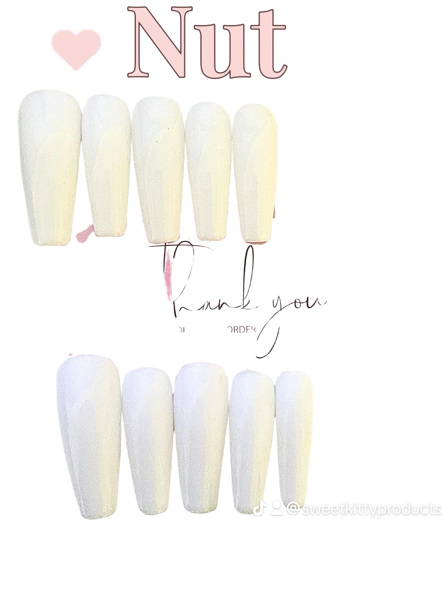 Nut White(Size Small)