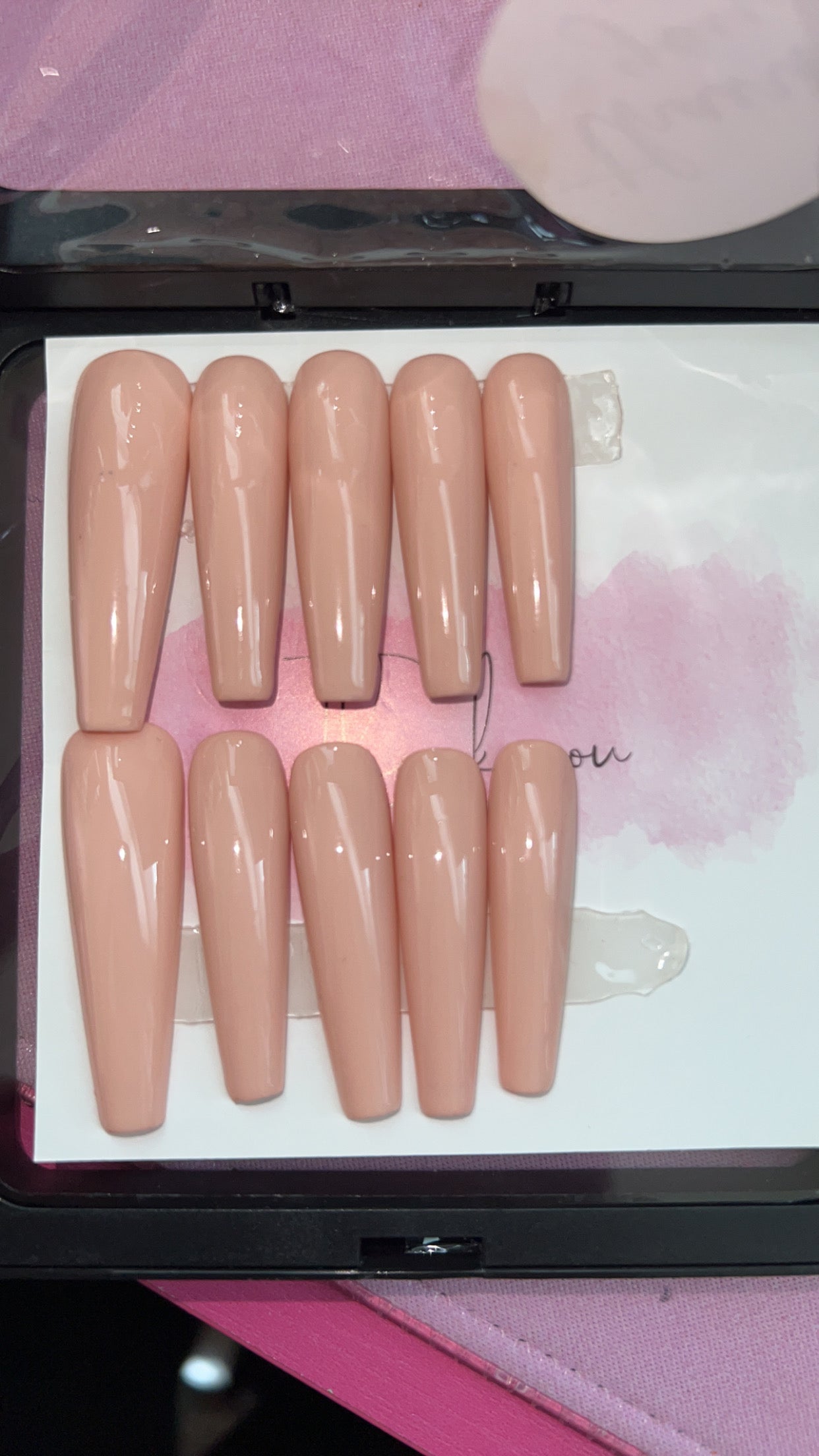 Send Me Nudes Acrylic Nail Set(Small)